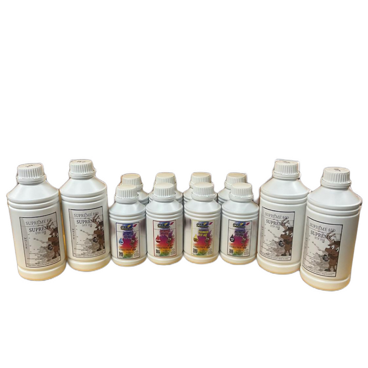 DTF SUPREME INK BUNDLES (500mL) DTF TORONTO