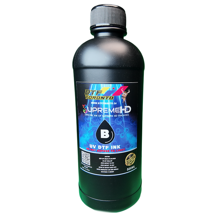 UV DTF INK SUPERIOR BLACK DTF TORONTO