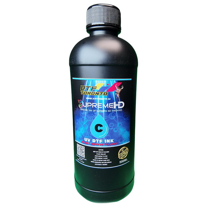 UV DTF INK SUPREME CYAN torontodtf_ca
