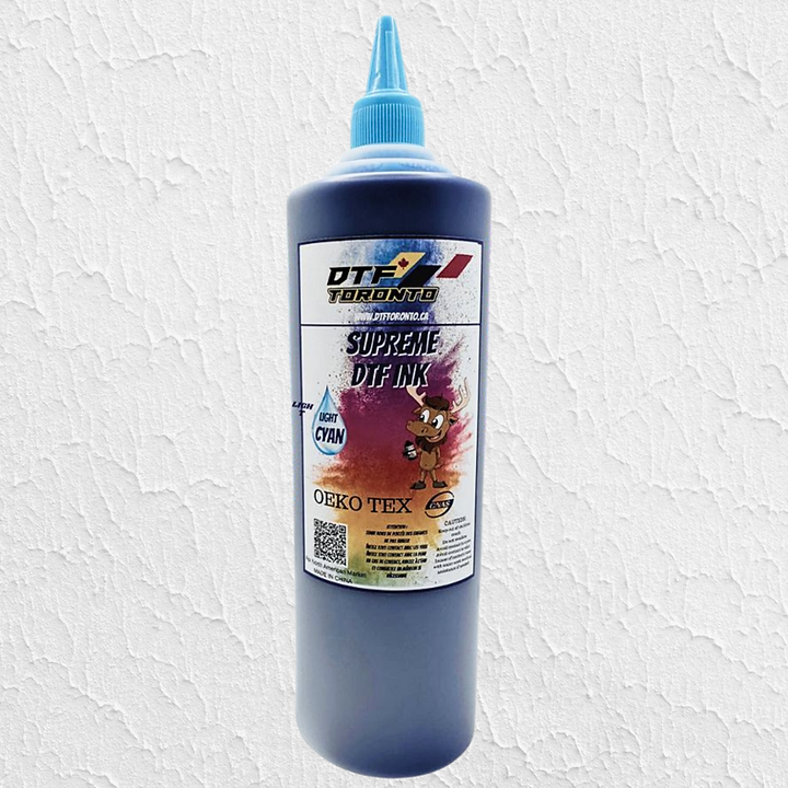 SUPREME DTF INK Light Cyan A3D