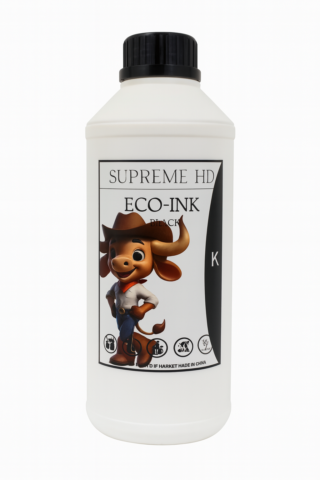 1L DTF Eco Ink Black -SALE- A5C