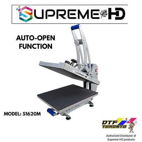 DTF SUPREME HEAT PRESS AUTO OPEN DTF TORONTO