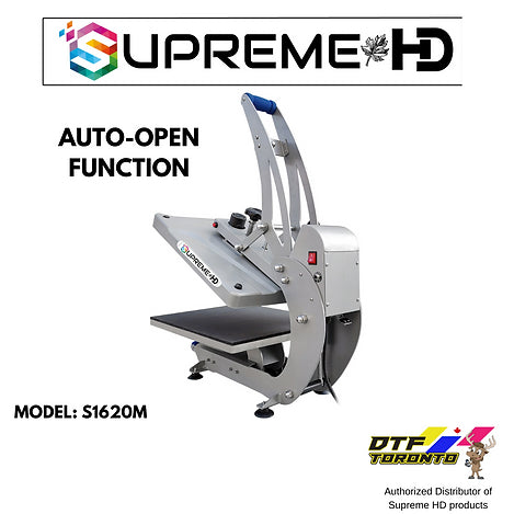 DTF SUPREME HEAT PRESS AUTO OPEN DTF TORONTO