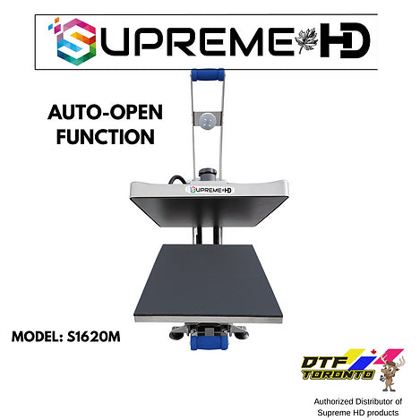 DTF SUPREME HEAT PRESS AUTO OPEN DTF TORONTO