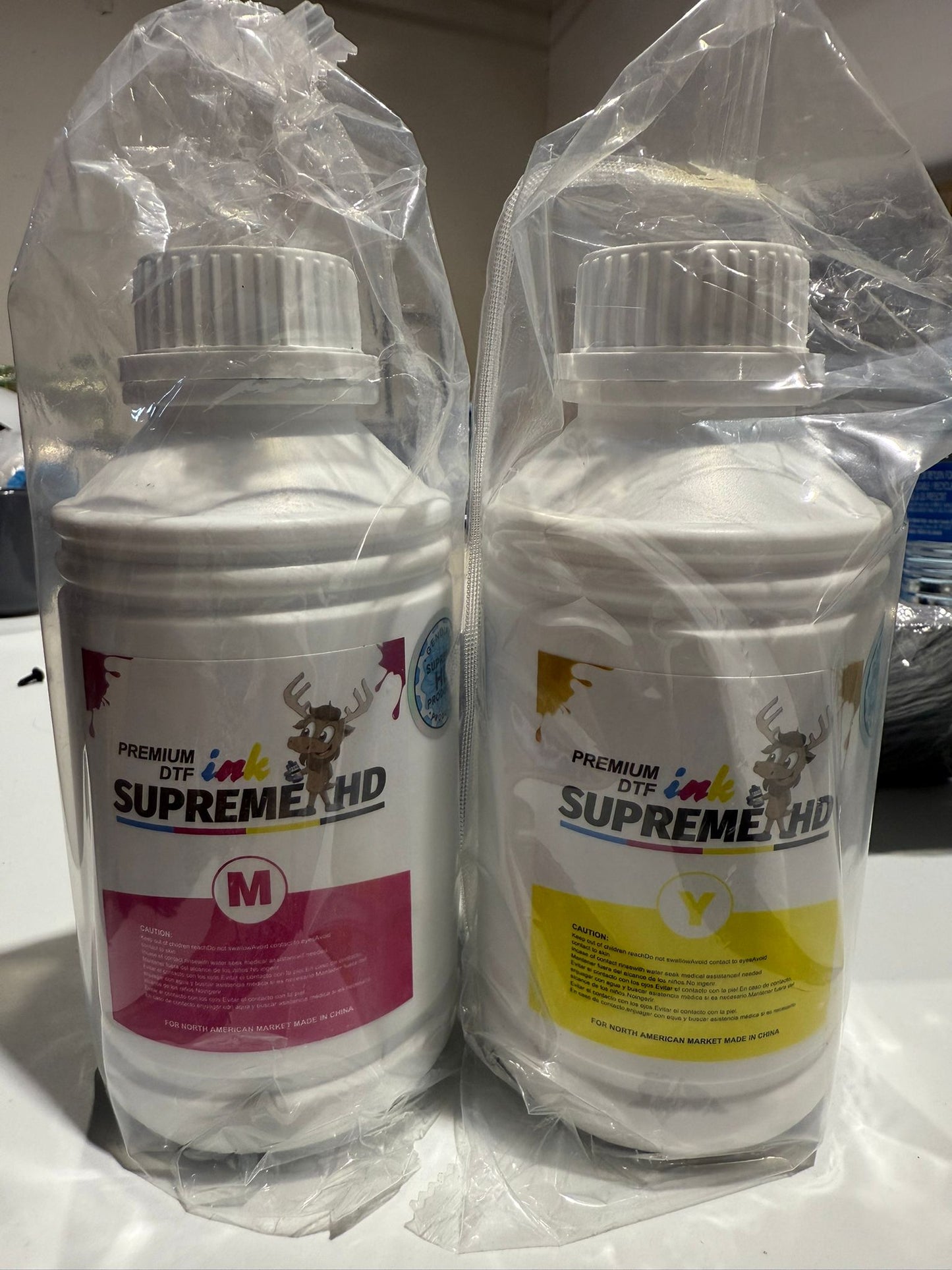 Premium Ink Bundle – 500ml CMYK + 2L White