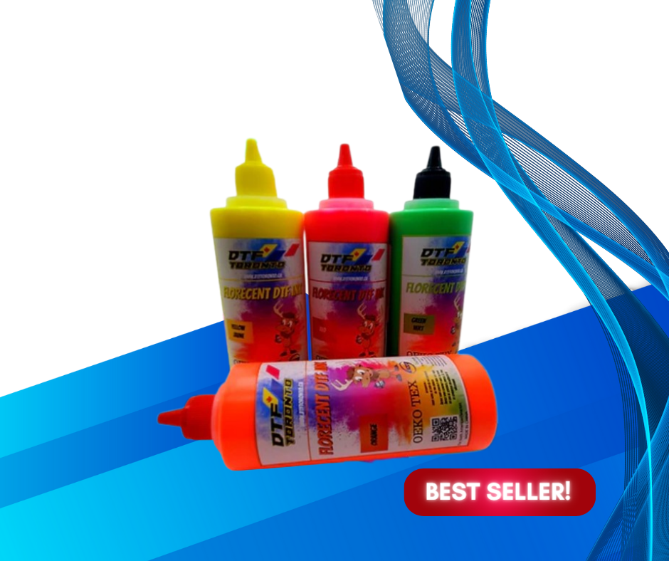 DTF FLOURESCENT INK KIT DTF TORONTO