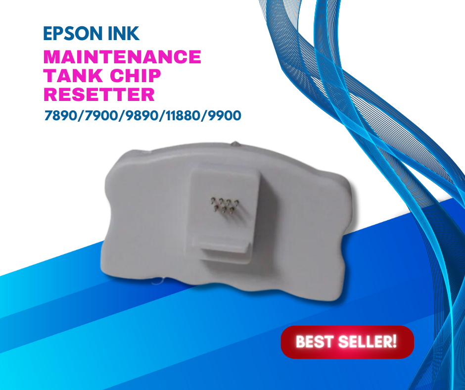 DTF EPSON INK MAINTENANCE TANK CHIP RESETTER 7890 9890 7900 9900 11880 RESET DTF TORONTO