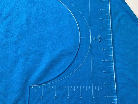 DTF(direct-to-film) T-Shirt Guide Ruler
