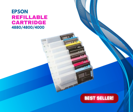 DTF EPSON 4800/4880/4000 REFILLABLE CARTRIDGE DTF TORONTO