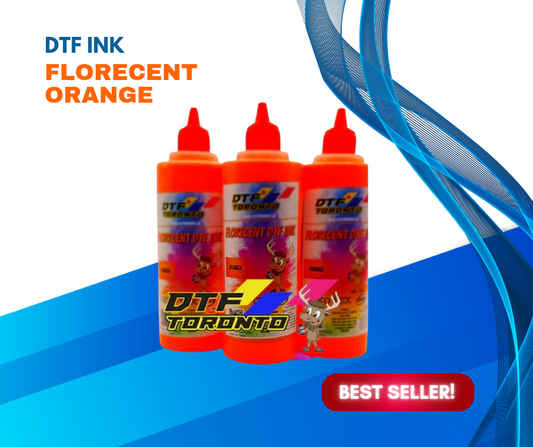 DTF FLUORESCENT INK ORANGE DTF TORONTO