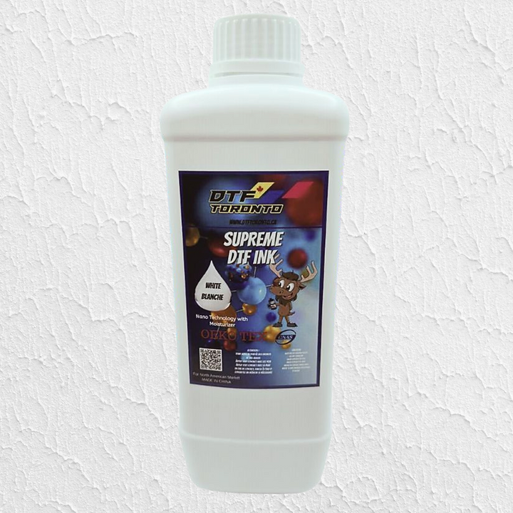 SUPREME DTF INK WHITE NANO V 2.0 with Nozzle Care A3B