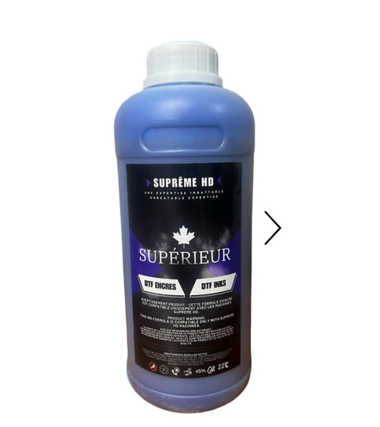 1L DTF ink Cyan Superieur A5A
