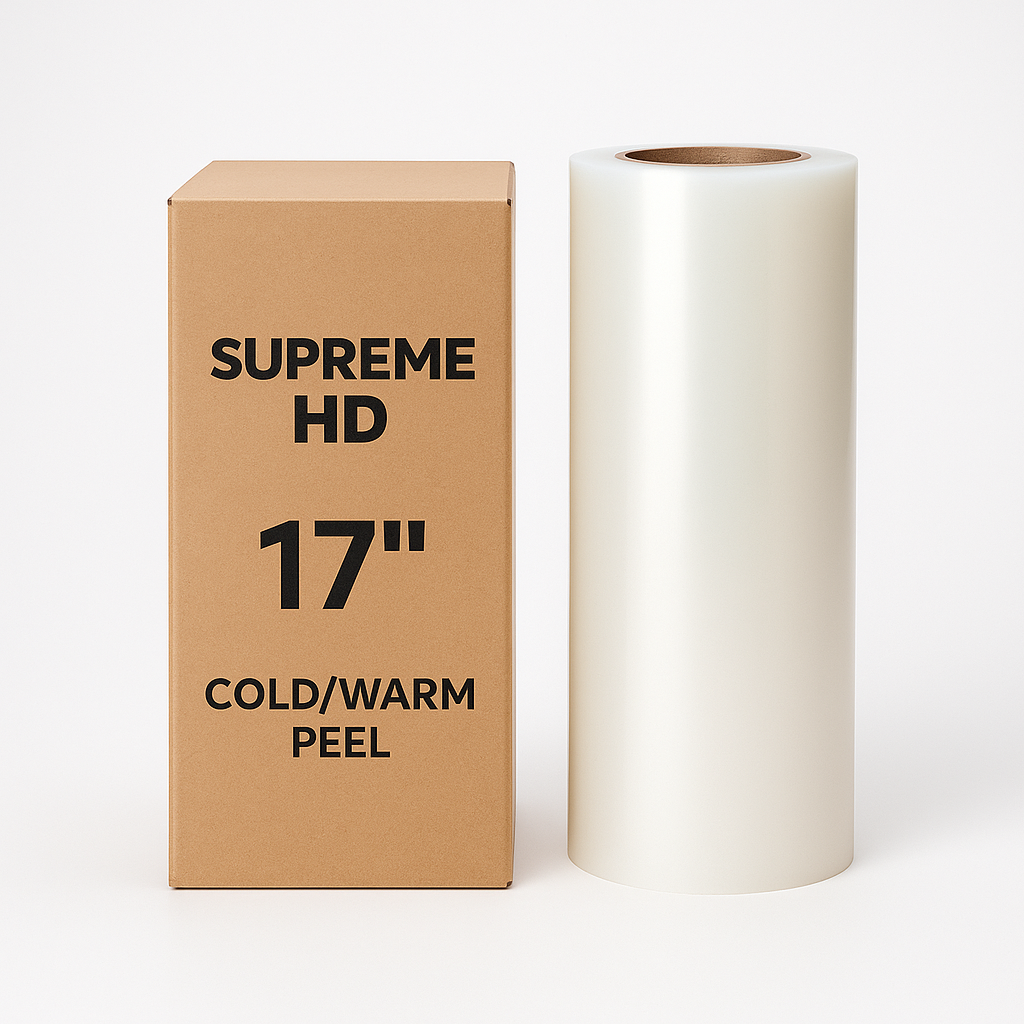 17" COLD/WARM PEEL - DTF FILM ROLL E1A