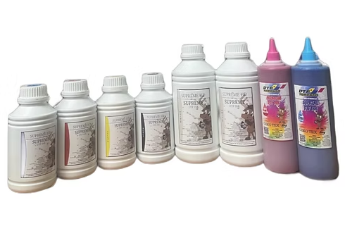 Supreme HD Extended Ink Bundle – CMYK + LC + LM (1L Each) + White (2L) torontodtf_ca