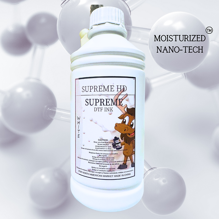 SUPREME DTF INK WHITE NANO V 2.0 with Nozzle Care A3B