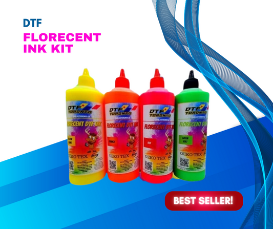 DTF FLOURESCENT INK KIT DTF TORONTO